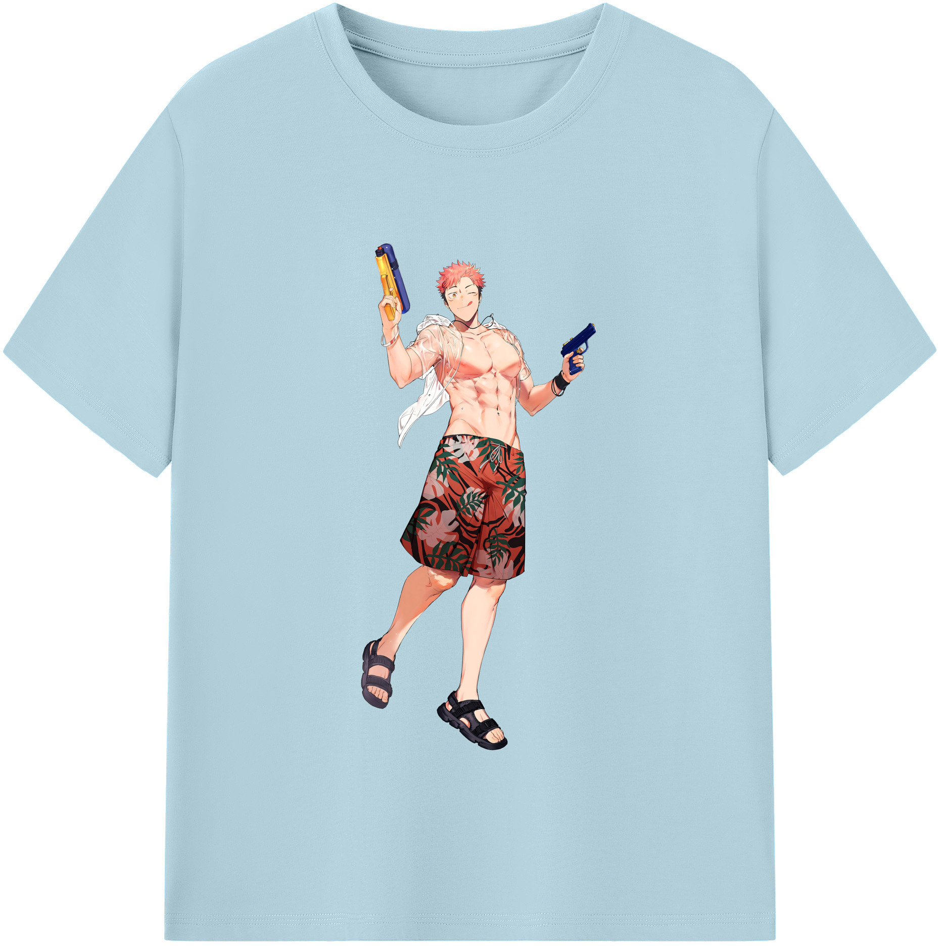 （画像用） 呪術廻戦 Jujutsu Kaisen 綿100％半袖Tシャツ（フロントプリント）